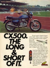 Honda CX500 August 1979